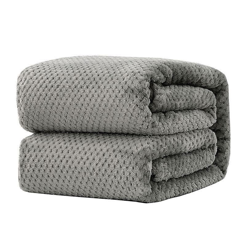 Blanket for Bed: Fluffy Plaid