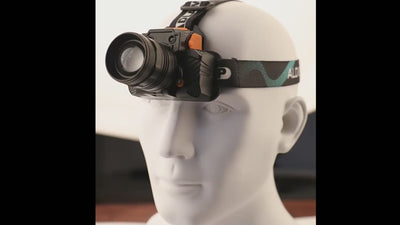 Headlamp sensor can zoom